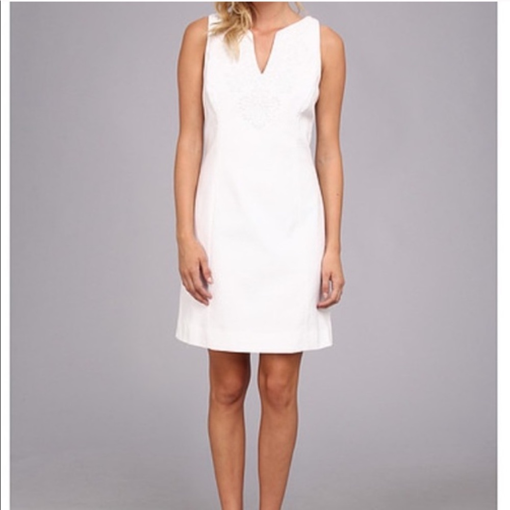 Lilly Pulitzer resort white gabby shift dress
